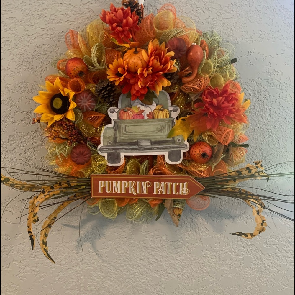 Fall wreath Handmade